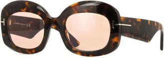 Tom Ford FT1219 52Y Dark Havana/Violet