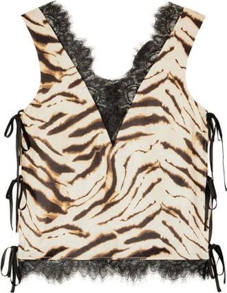Ganni Mujer, Camisetas, Multicolor, Talla: S