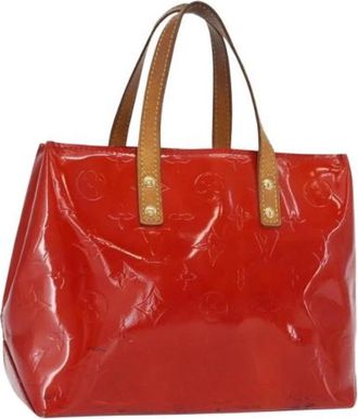 Louis Vuitton Pre-owned Vintage Handtas - Dames - Vintage Handtas - Rood - ONE Size - Leer - Vintage
