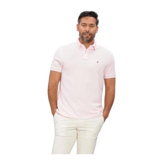 Tommy Hilfiger 1985 Regular Polo - Heren - Tops - Roze - Maat: L Katoen