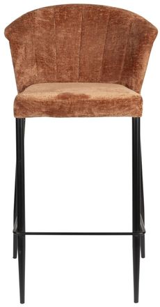 Dutchbone Hochwertiger Design Barstuhl Georgia Terra