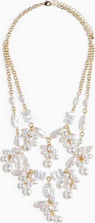 H&M Cluster-Halskette - White