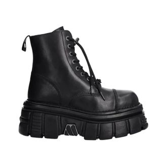 New Rock Mujer, Zapatos, Negro, Talla: 38 EU
