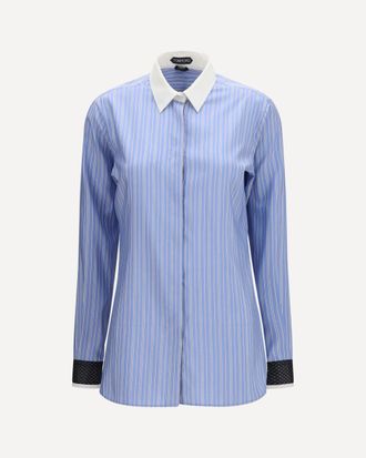 Tom Ford Striped jacquard Shirt Female 40