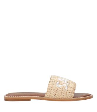 De Siena shoes Sandalen Nude+Wei&szlig;