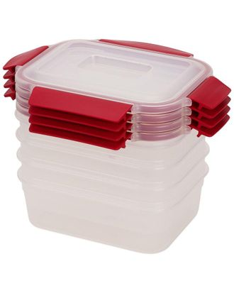 Joseph Joseph Nest Lock 8Pc Rectangular Food Storage Container Set