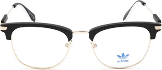 adidas Mens Black Round Eyeglass Frames OR5036