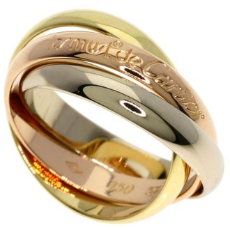 Cartier Yellow Gold (18K) Pink Gold (18K) White Gold (18K) Band Ring (Pre-Owned)