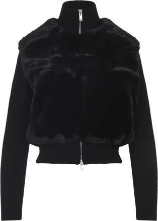 Moose Knuckles Winter Jackets, female, Black, Size: XS Black Jacket for Women Aw25