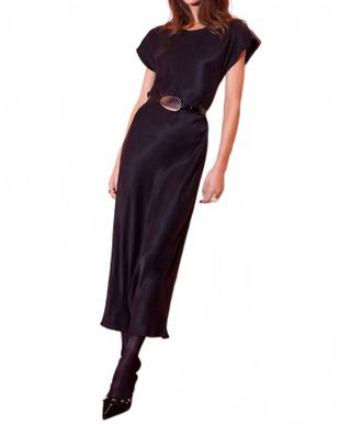 Fifteen Twenty Emmeline Bias Dress In Black