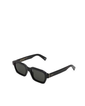 Retro Superfuture Unisex Sunglasses Caro Black Acetate