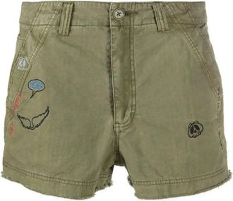 Zadig&Voltaire Dames, Korte broeken, Groen, Maat: XS