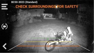 Garmin C&aacute;mara De Reversa Inal&aacute;mbrica Bc50 Visi&oacute;n Nocturna - Soporte Para Matr&iacute;cula Y Soporte De Montaje
