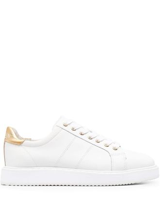 Lauren Ralph Lauren Sneakers con pannello metallizzato - Bianco