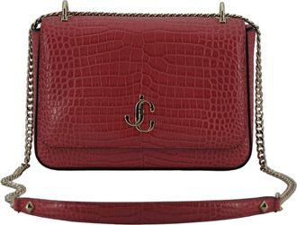 Jimmy Choo London Candy Floss Leather Shoulder Womens Bag