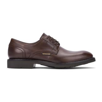 Mephisto Stijlvolle Heren Veterschoen - Heren - Nette schoenen - Bruin - 40 1/2 EU - Leer - Schoenen