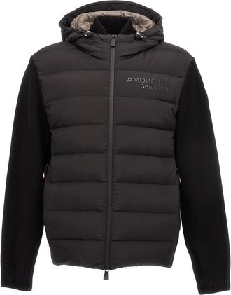 Moncler Black Quilted Hood Jacket