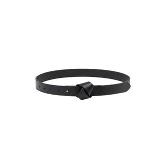 Isabel Marant Lassio Riem - unisex - Riemen - Zwart - M - Leer - Accessoires