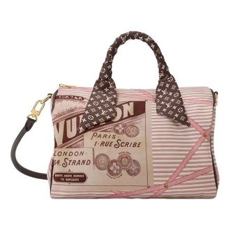 Louis Vuitton (WMNS) LOUIS VUITTON 26 Speedy Soft 30 Beige Pink M28750
