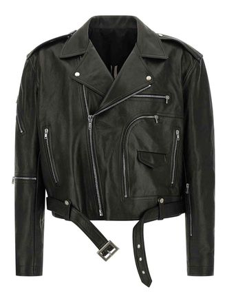 Rick Owens Cropped Jumbo Bauhaus Stooges Jacket