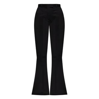 The Attico Pantaloni Lunghi in Gabardine - - Trousers - Donna - Nero - S