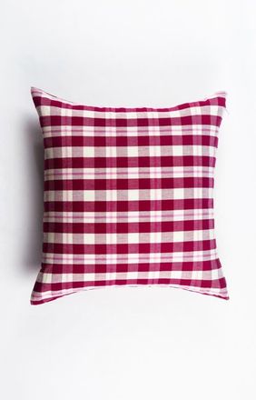 Archive New York Handwoven Abigail Cranberry Cotton Throw Pillow in Red at Nordstrom, Size 20X20