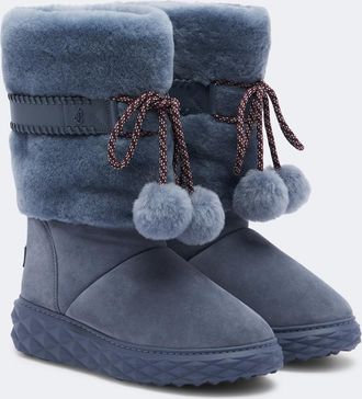 Jimmy Choo London Botas Cobi de ante con plataforma y borrego