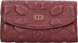 La Carrie Portemonnees Rood - Dames - Portefeuilles - Rood - ONE Size - Leer - Accessoires