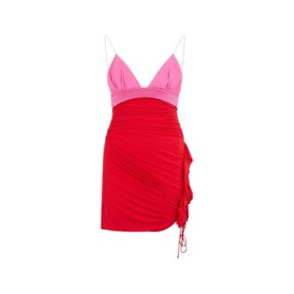 Roberto Cavalli Party Dresses, female, Red, Size: XS Mini Dress