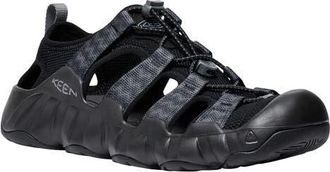 Keen Hyperport H2 Sandal in Black/Steel Grey at Nordstrom, Size 10.5