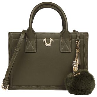 True Religion Pom Dangle Modern Tote