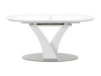 VENTE-UNIQUE.COM Mesa de comedor madera blanco