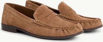Nobody's Child Tan Suede Loafers