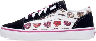 Vans Zwarte/Roze Old Skool Sneakers - Dames - Sneakers - Zwart - 37 EU - Schoenen