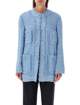 Dolce & Gabbana 4 Pockets Tweed Jacket