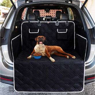 OEM Alfombrilla Protectora Para Maletero De Coche Para Perros - Tejido Oxford 600d Impermeable - Dimensiones 185 X 103 Cm - Protecci&oacute;n Lateral Universal