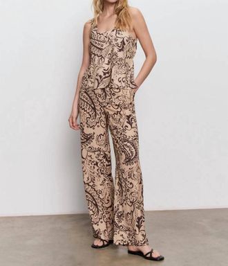 Sanctuary Soft Trouser In Desert Bandana