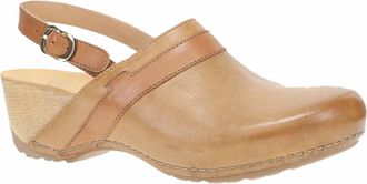 Dansko Womens Tammy Clogs In Tan
