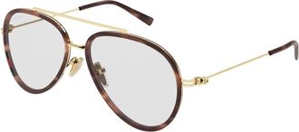 Gucci Gg 1981S Zonnebril - Heren - Brillen - Bruin - 56 MM - Nylon - Accessoires