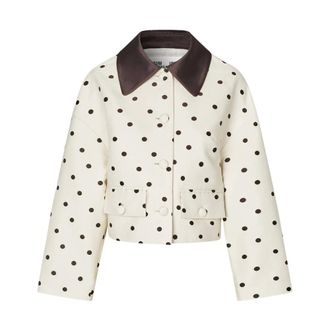 Baum Und Pferdgarten Bebeth Jacket - Dames - Jassen - Beige - Maat: L