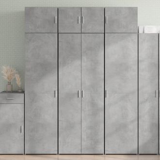 Berkfield Home Highboard Concrete Grey 70x42.5x185 cm Engineered Wood