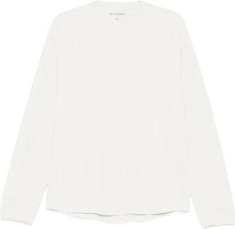 Goldwin WF Light L/S T-shirt - Heren - Longsleeves - Wit - L - Polyester - Tops