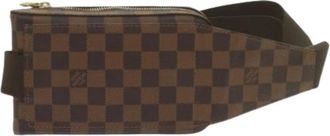 Louis Vuitton Pre-owned Belt Bags, female, Brown, Size: ONE SIZE Pre-owned Canvas Belt Bag