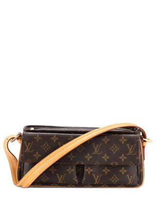 Louis Vuitton Viva Cite Handbag Monogram Canvas MM shoulder bag - Bruin