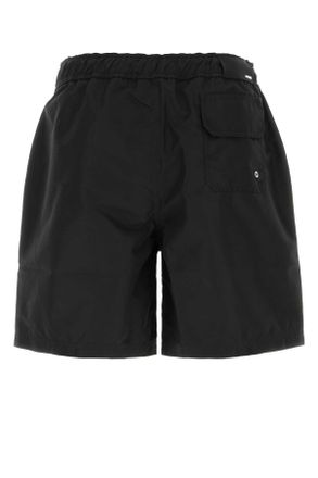 Amiri Mens Trunk Swim Shorts Black Polyester Swimwear