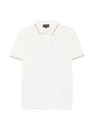 Emporio Armani Polo Emporio Armani de algod&oacute;n con logotipo