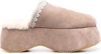 Mou Grijze Sandalen voor Vrouwen - Dames - Pantoffels - Grijs - 39 EU - Su&egrave;de - Schoenen