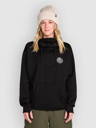 Volcom Riding Hydro P/O Sudadera con Capucha negro