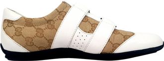 Gucci Gucci GG Double Velcro sneakers in beige gecoat canvas