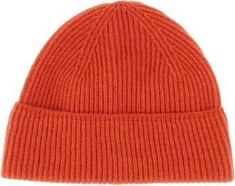 Pas Normal Studios Accessoires, Heren, Oranje, ONE Size, Wol, Off-Race Merino Knit Beanie
